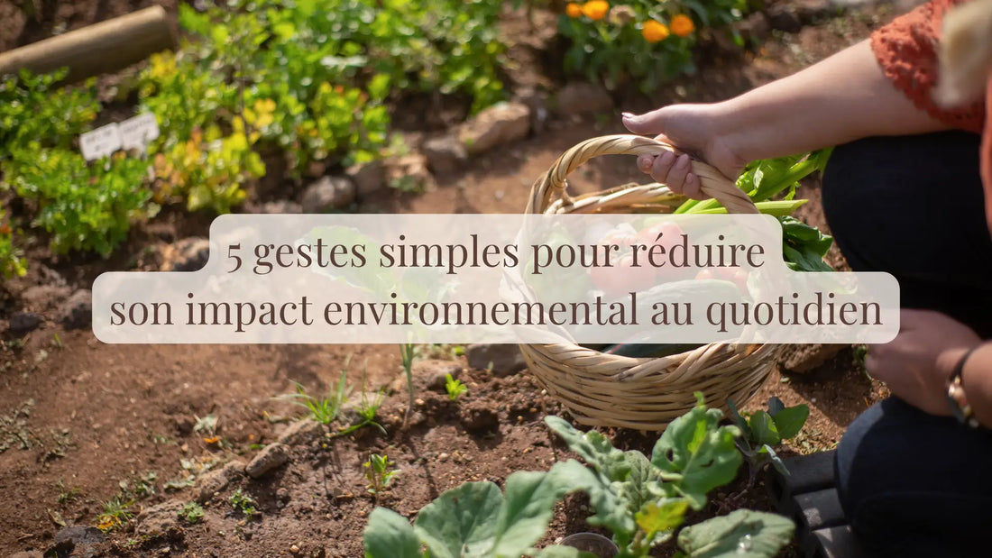 5 gestes simples pour réduire son impact environnemental au quotidien