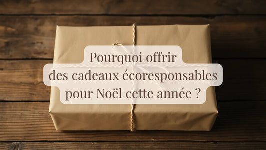 Pourquoi offrir des cadeaux écoresponsables pour Noël cette année ?