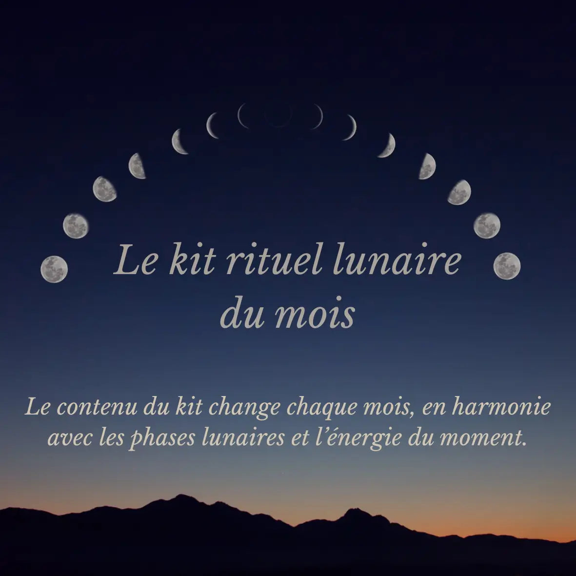 Le kit rituel lunaire du mois — octobre 2025