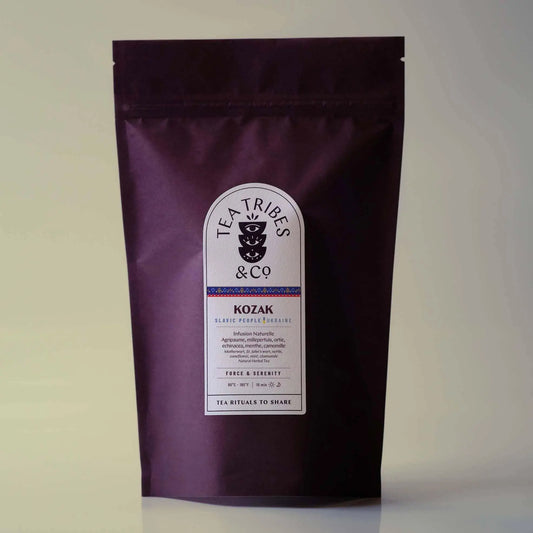 Infusion de plantes médicinales Kozak — force et sérénité – Création artisanale | Le sens des choses – Boutique de bougies parfumées végétales et objets décoratifs écoresponsables