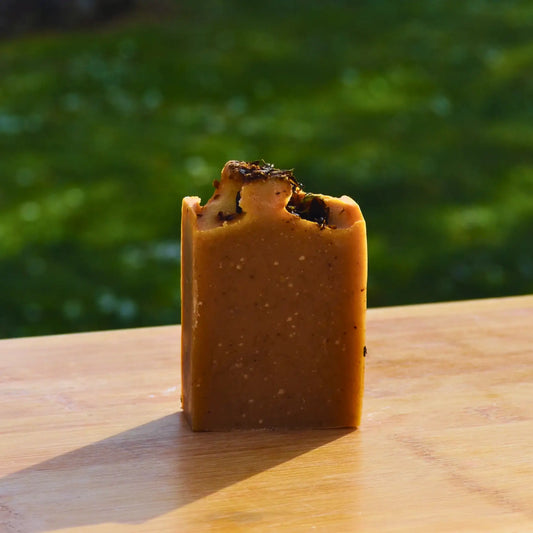 Savon surgras à la mangue et ananas | Savon solide naturel artisanal fabriqué par saponification à froid