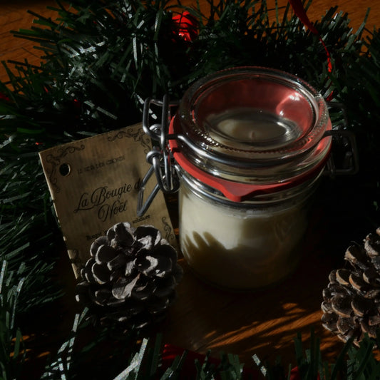 Image de Bougie parfumée upcyclée solidaire (édition limitée) | Le sens des choses – boutique artisanale éthique de bougies parfumées et savons naturels fabriqués en France