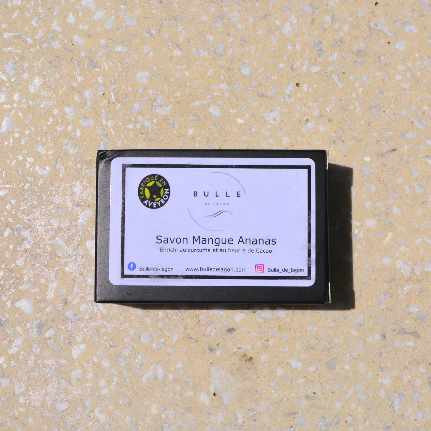 Image de Savon surgras à la mangue et ananas | Le sens des choses – boutique artisanale éthique de bougies parfumées et savons naturels fabriqués en France