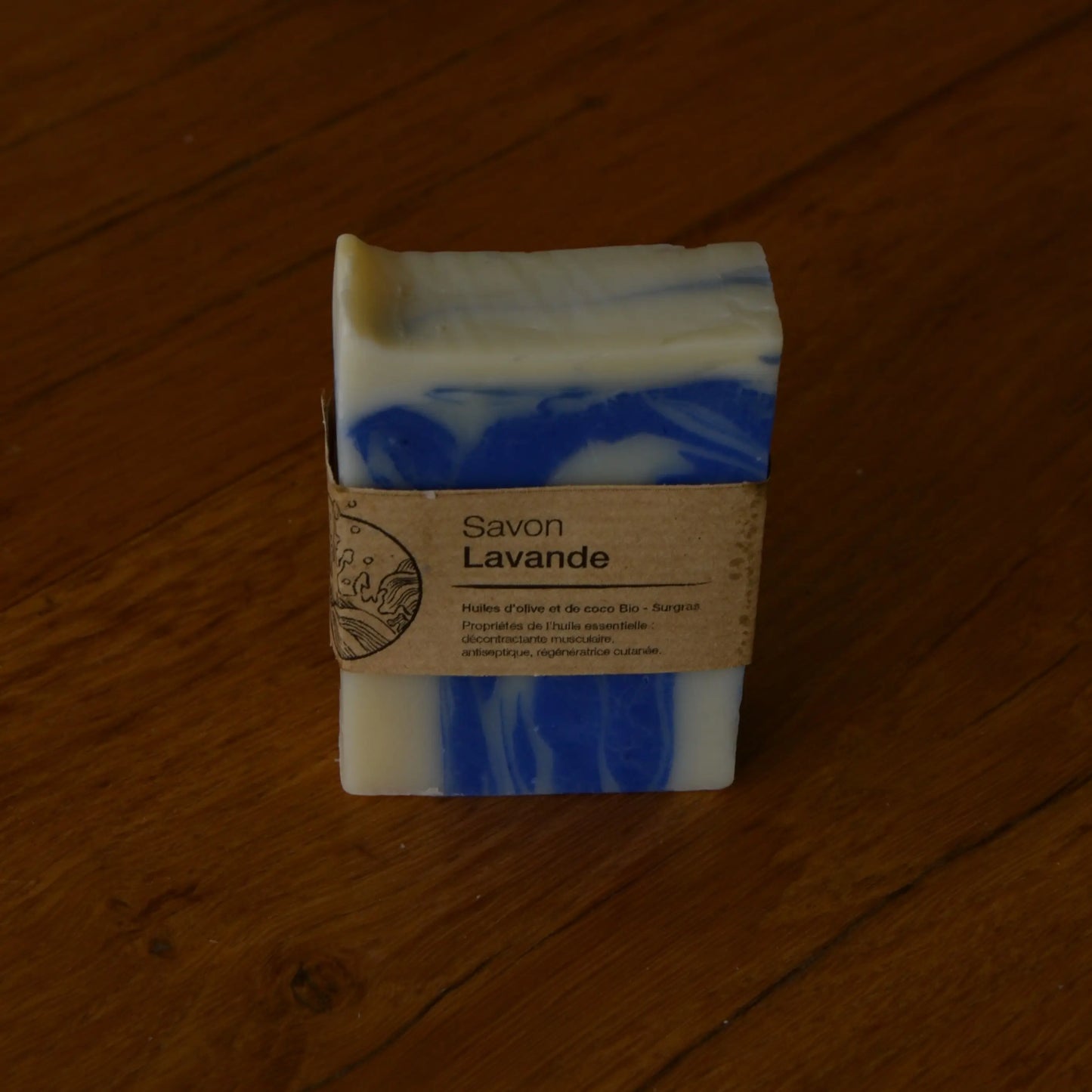 Image de Savon artisanal surgras à la lavande | Le sens des choses — boutique artisanale de savons et bougies parfumées naturels fabriqués en France