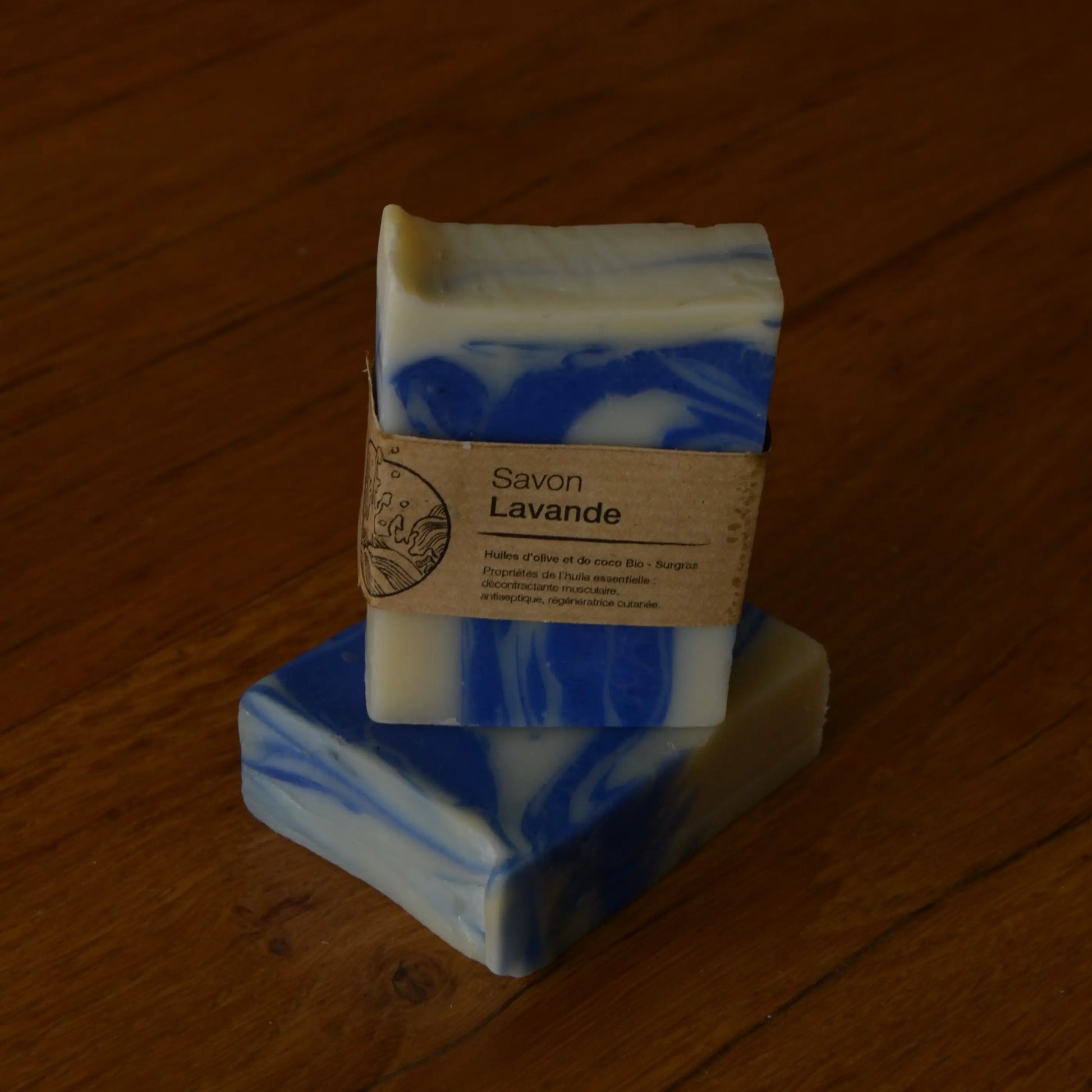 Image de Savon artisanal surgras à la lavande | Le sens des choses — boutique artisanale de savons et bougies parfumées naturels fabriqués en France