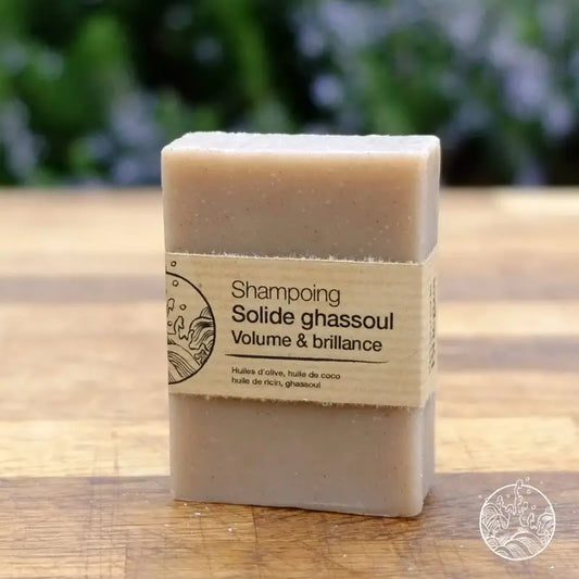 Shampooing solide au ghassoul marocain – Création artisanale | Le sens des choses – Boutique de bougies parfumées végétales, décorations et savons