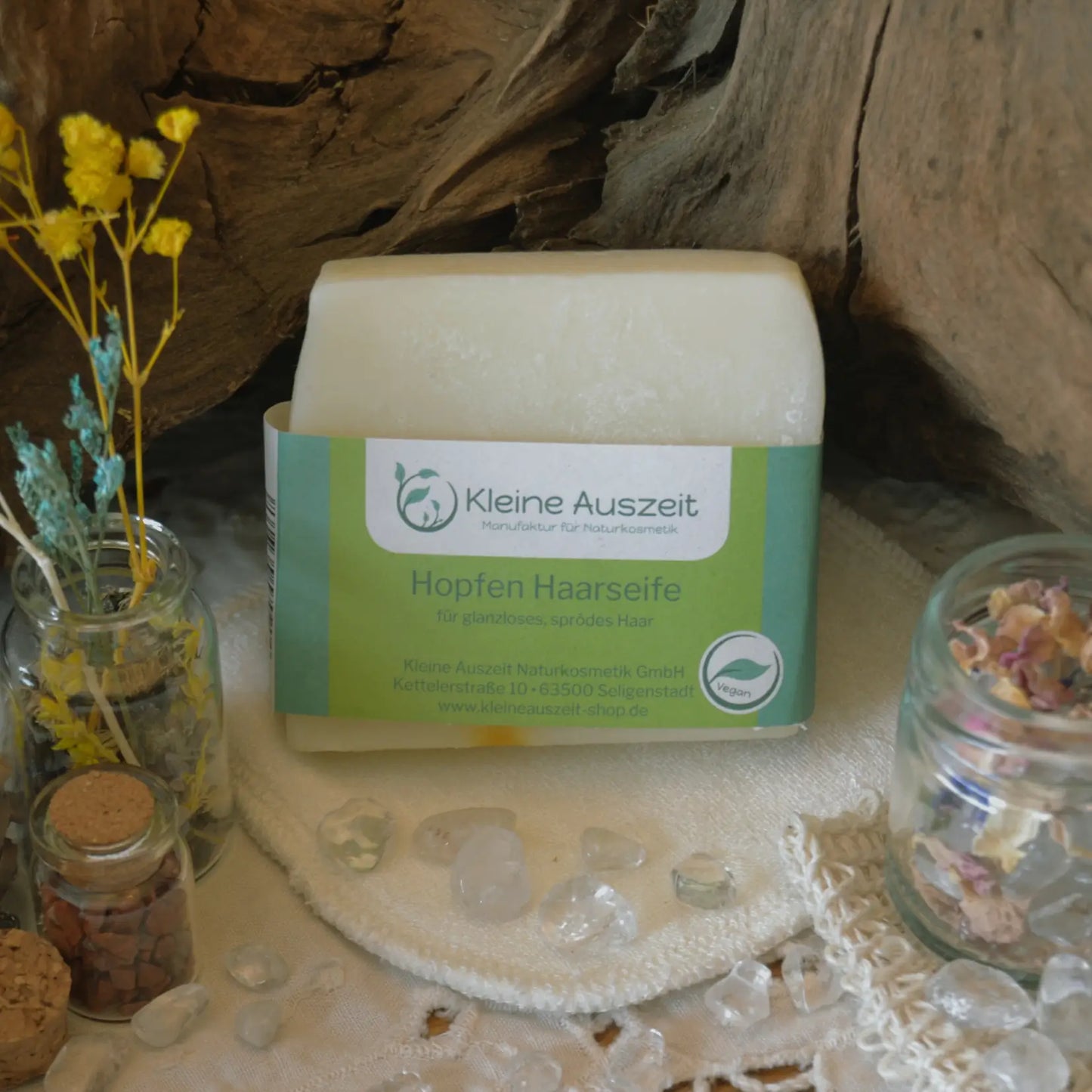 Shampooing au houblon — cheveux ternes et cassants | Le sens des choses – Boutique de bougies parfumées végétales, décorations et bien-être