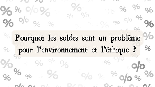 Pourquoi les soldes sont un problème pour l’environnement et l’éthique