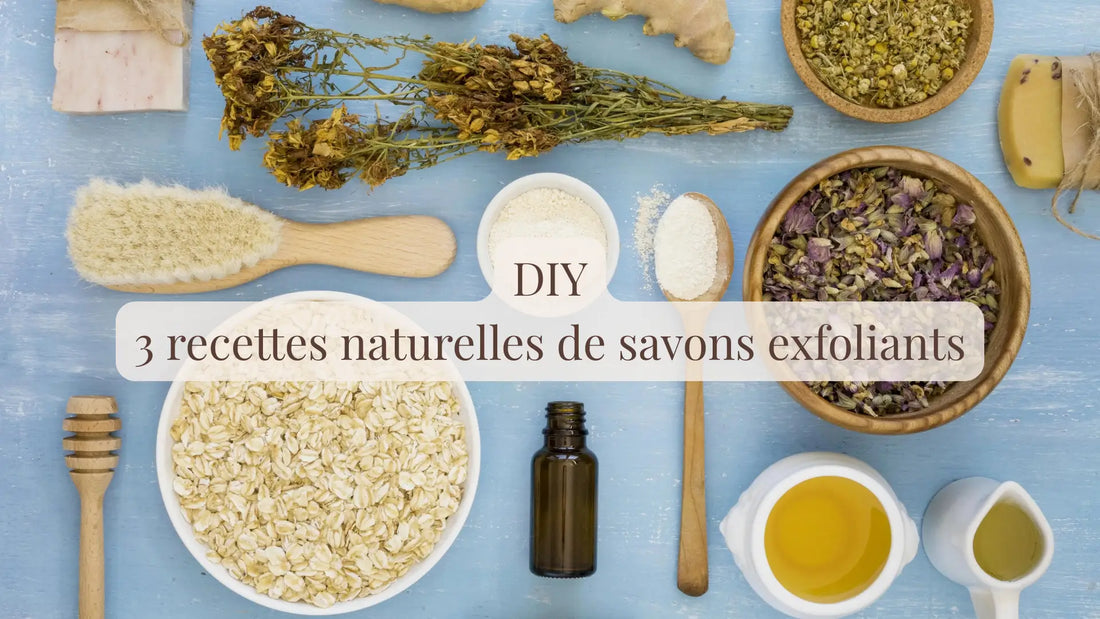 Comment faire un savon exfoliant maison : 3 recettes naturelles simples et efficaces | Blog L'atelier : coulisses, guides et DIY | Le sens des choses – Artisanat français éthique et bien-être