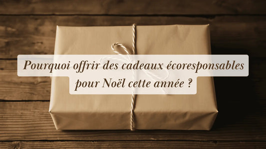 Pourquoi offrir des cadeaux écoresponsables pour Noël cette année ? | Rituels et inspirations slow life | Boutique éthique et bien-être