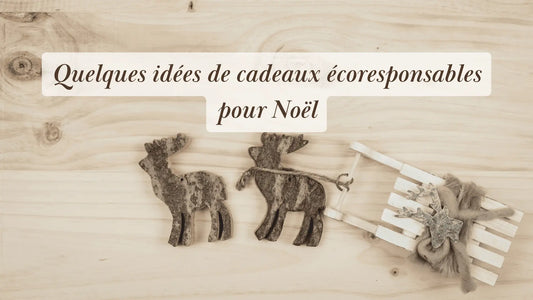 Quelques idées de cadeaux écoresponsables pour Noël | Rituels et inspirations slow life | Boutique éthique et bien-être