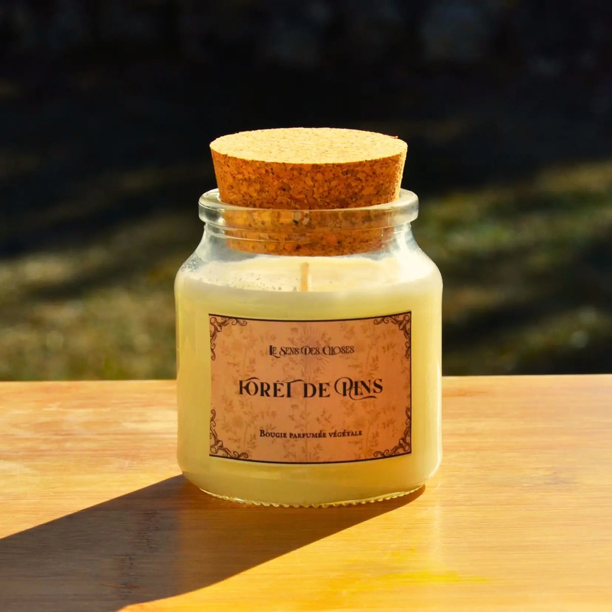 Bougie artisanale parfumée Forêt de Pins