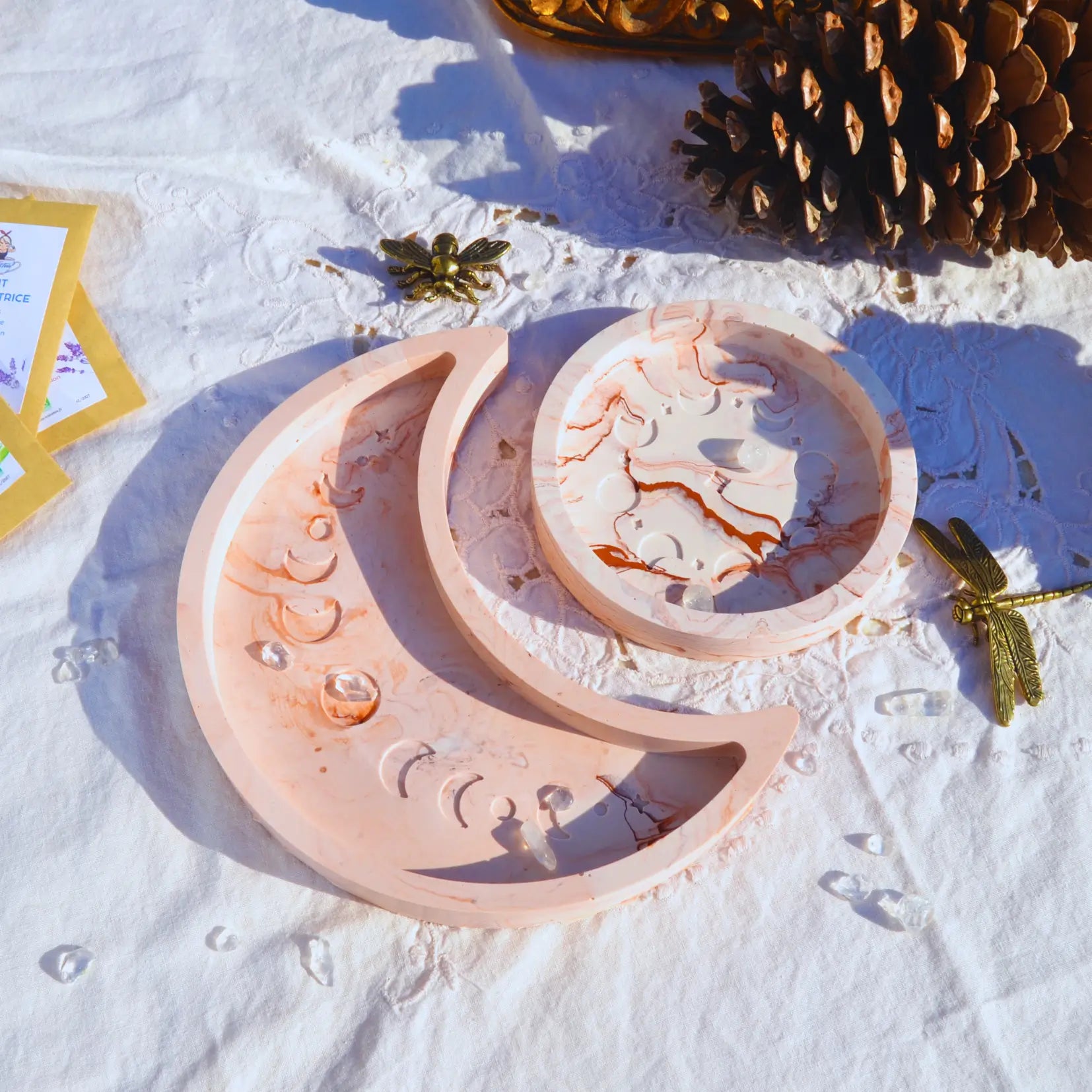 Coffret Rituels de Lune | Coffret-cadeau artisanal et bien-être fabriqué en Charente-Maritime