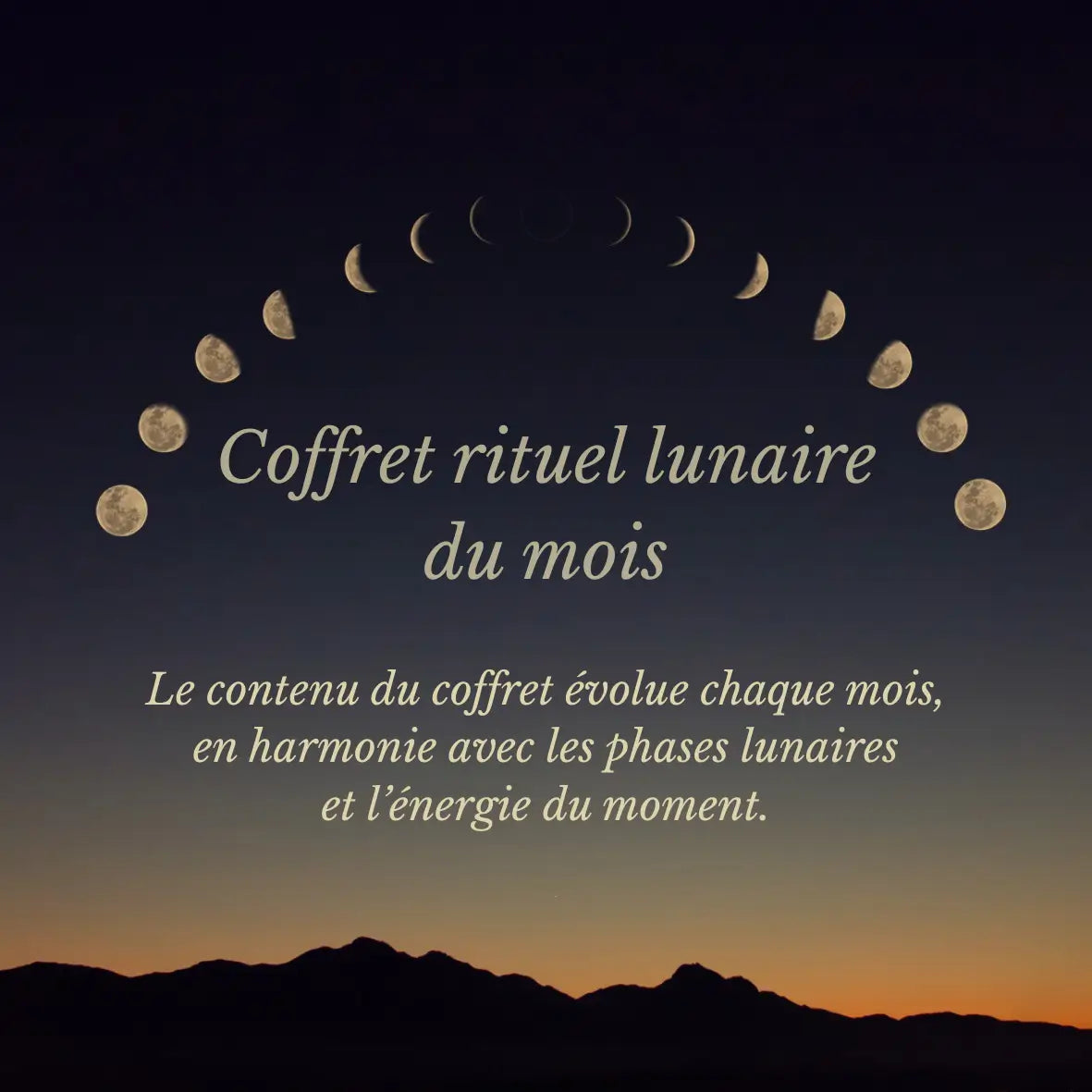 Coffret rituel lunaire du mois de mars 2026 – Création artisanale | Le sens des choses – Boutique de bougies parfumées végétales, décorations et savons