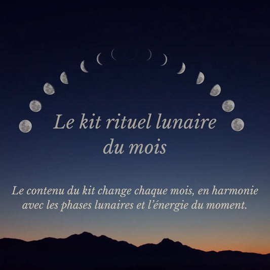 Le kit rituel lunaire du mois — octobre 2025