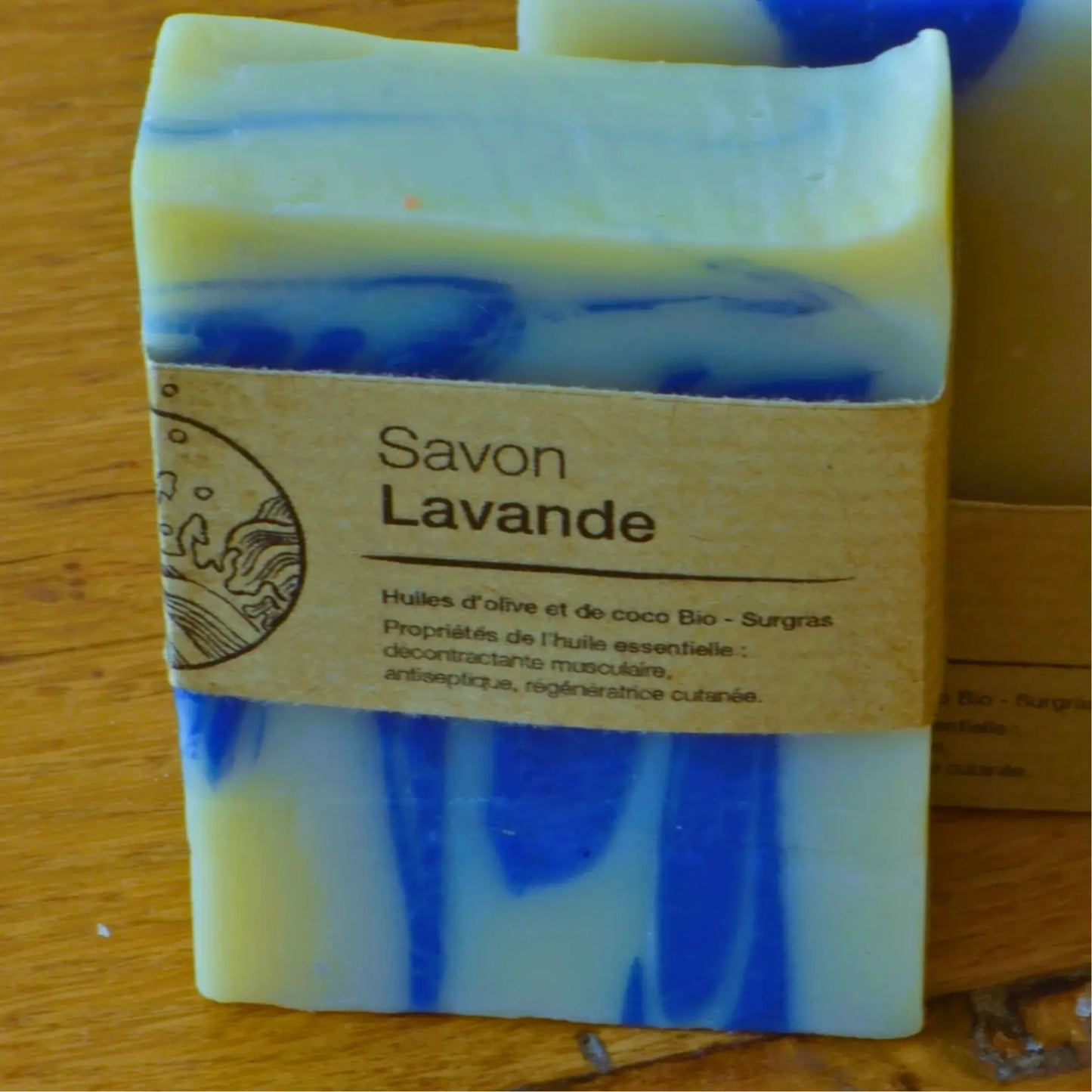Savon artisanal surgras à la lavande – Création artisanale | Le sens des choses – Boutique de bougies parfumées végétales, décorations et savons