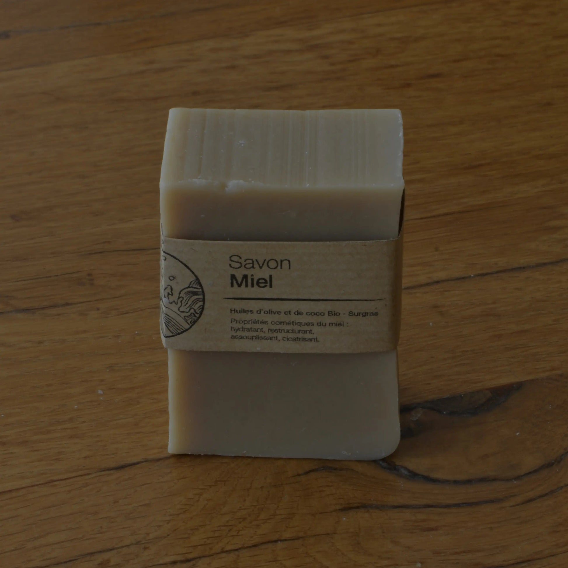 Image de Savon artisanal surgras au miel des Cévennes | Le sens des choses – boutique artisanale éthique de bougies parfumées et savons naturels fabriqués en France