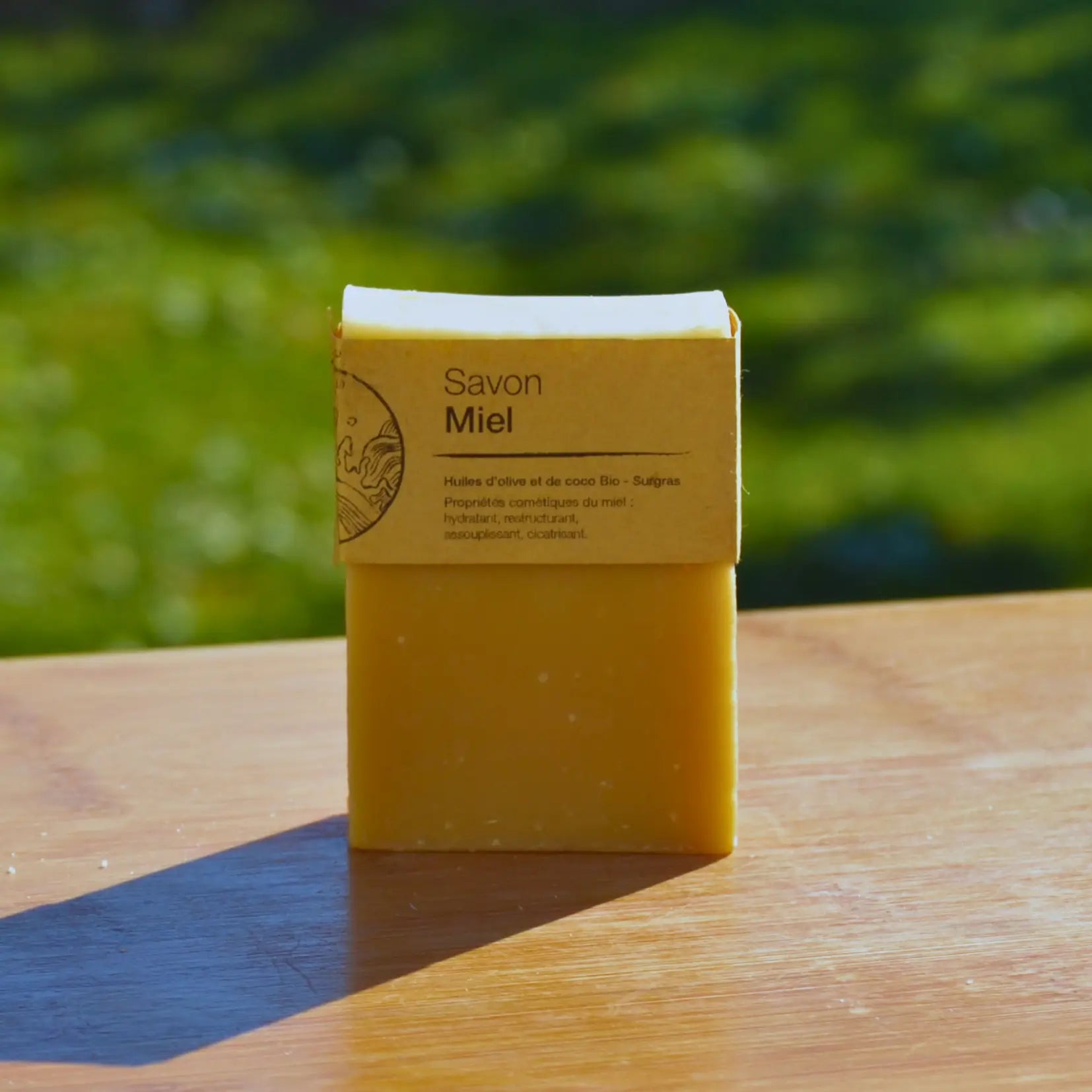 Savon surgras au miel des Cévennes – Création artisanale | Le sens des choses – Boutique de bougies parfumées végétales, décorations et savons