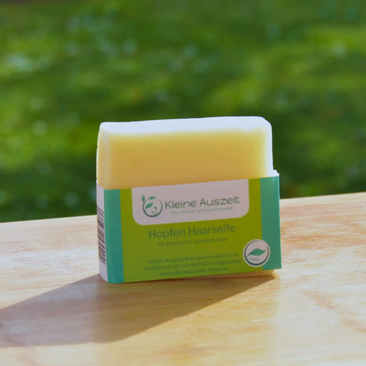 Shampooing au houblon — cheveux ternes et cassants – Création artisanale | Le sens des choses – Boutique de bougies parfumées végétales, décorations et savons