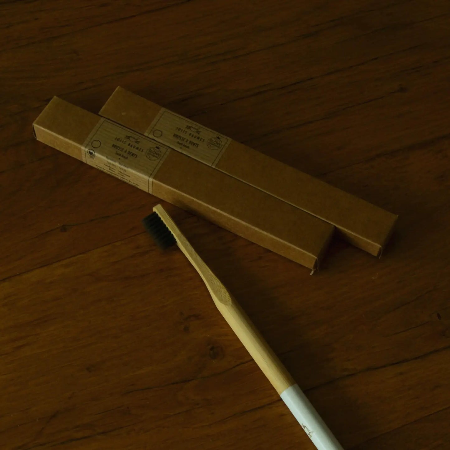 Brosse à dents en bambou biodégradable | Accessoire zéro déchet et écoresponsable