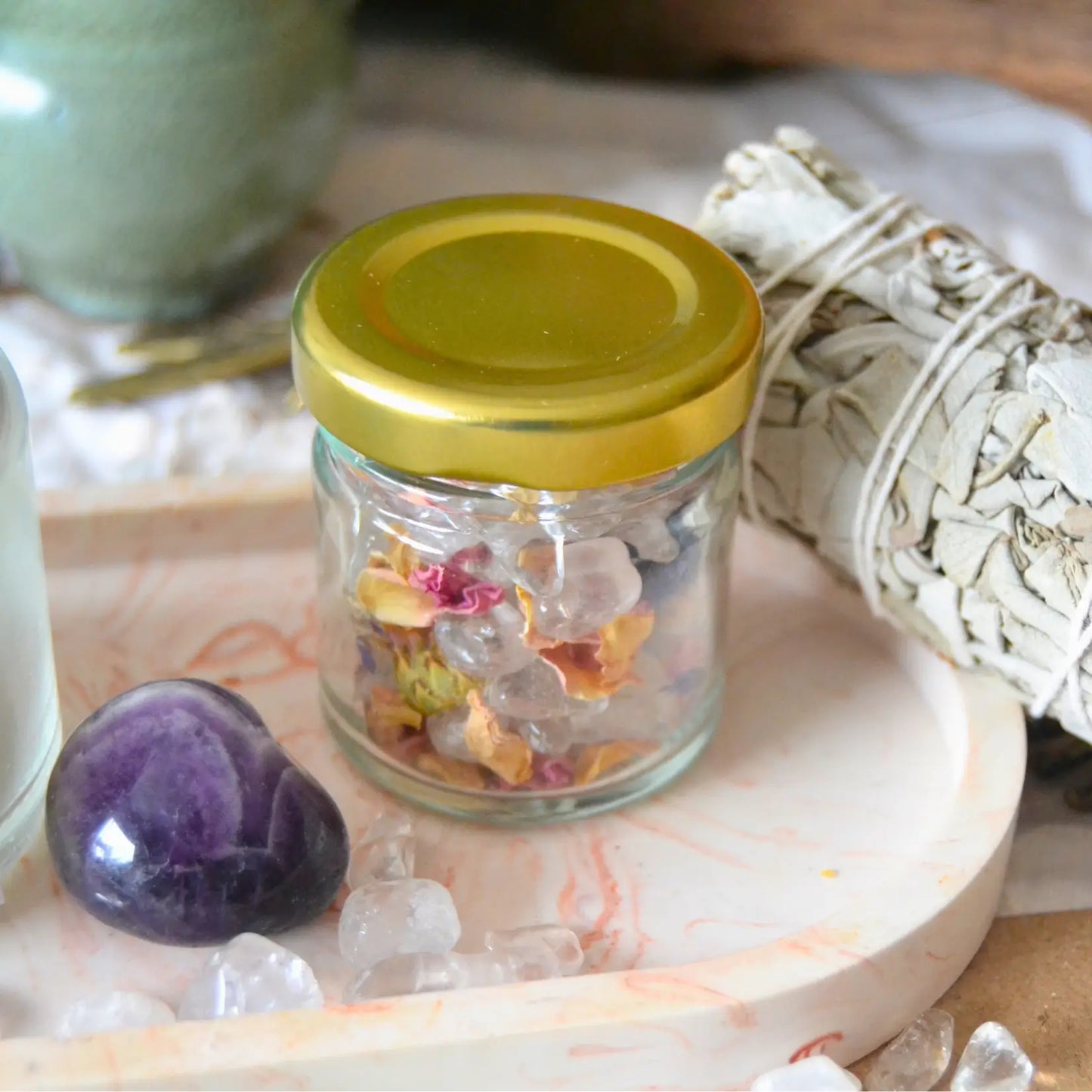 Coffret rituel de Pleine Lune 2026 — Pause et introspection – Création artisanale | Le sens des choses – Boutique de bougies parfumées végétales et objets décoratifs écoresponsables