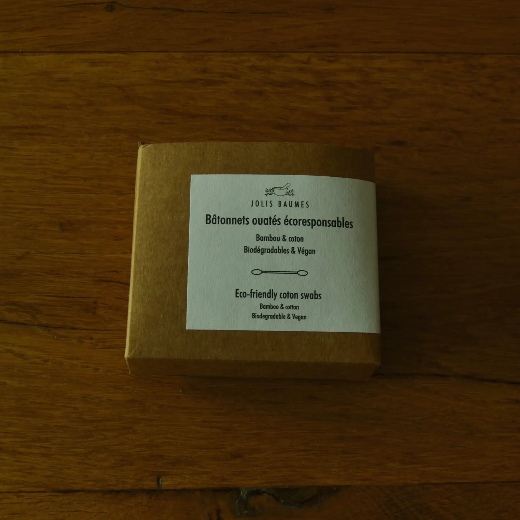 Bâtonnets ouatés écologiques en bambou et coton bio – Création artisanale | Le sens des choses – Boutique de bougies parfumées végétales, décorations et savons