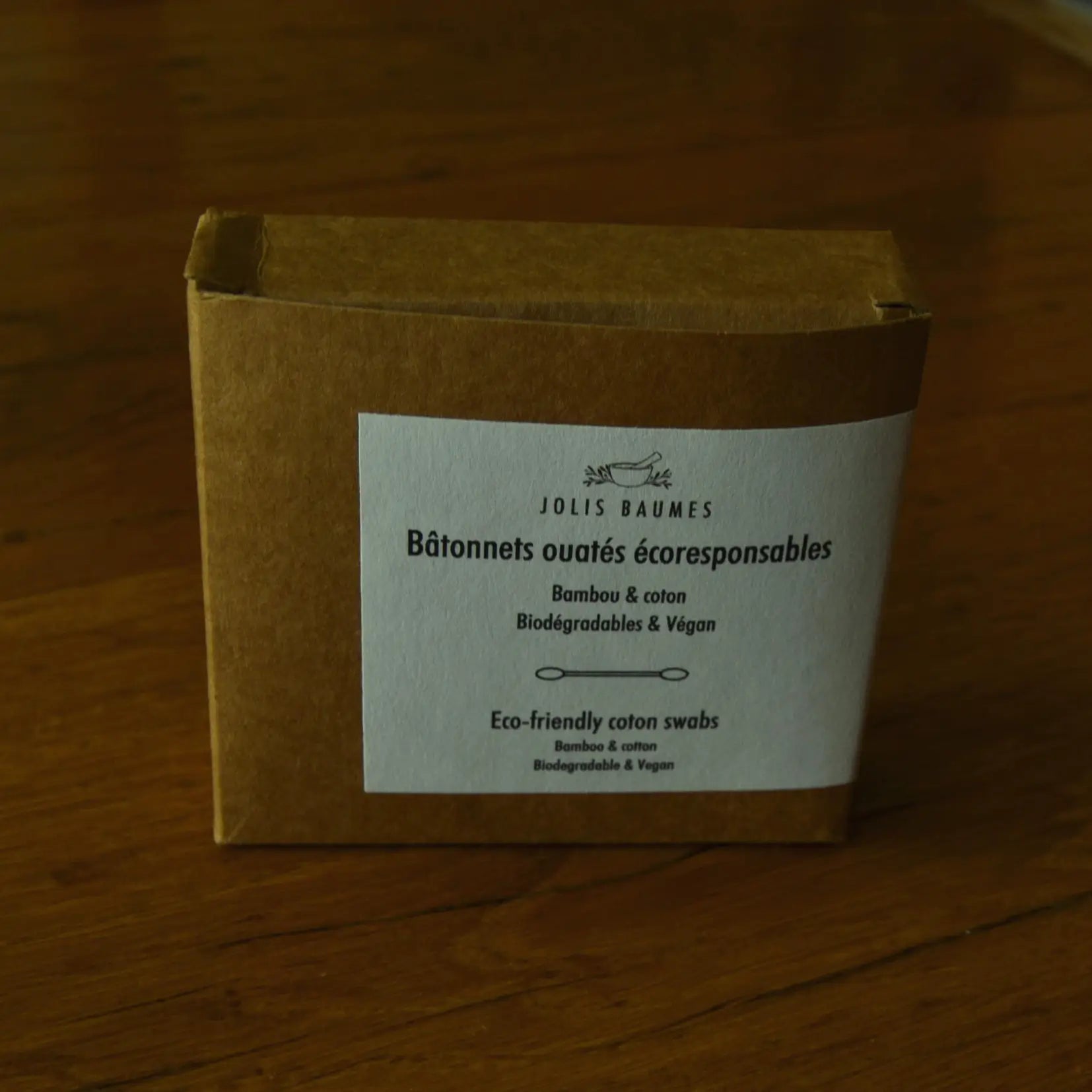 Bâtonnets ouatés écologiques en bambou et coton bio – Création artisanale | Le sens des choses – Boutique de bougies parfumées végétales, décorations et savons
