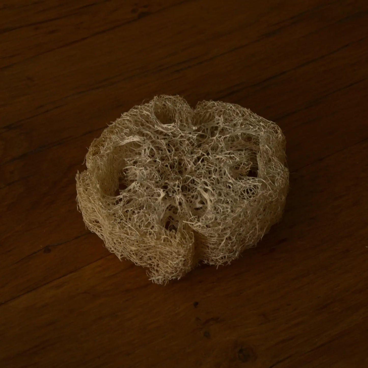 Éponge loofah naturelle biodégradable – Création artisanale | Le sens des choses – Boutique de bougies parfumées végétales, décorations et savons