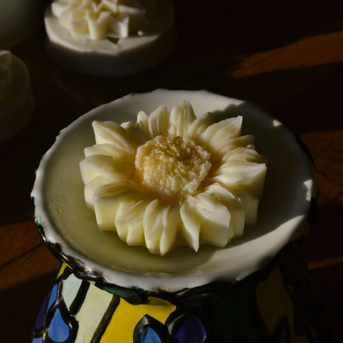 Image de Fondant parfumé à la fleur d'oranger — Tournesol | Le sens des choses – boutique artisanale de bougies parfumées végétales et savons naturels fabriqués en Charente-Maritime