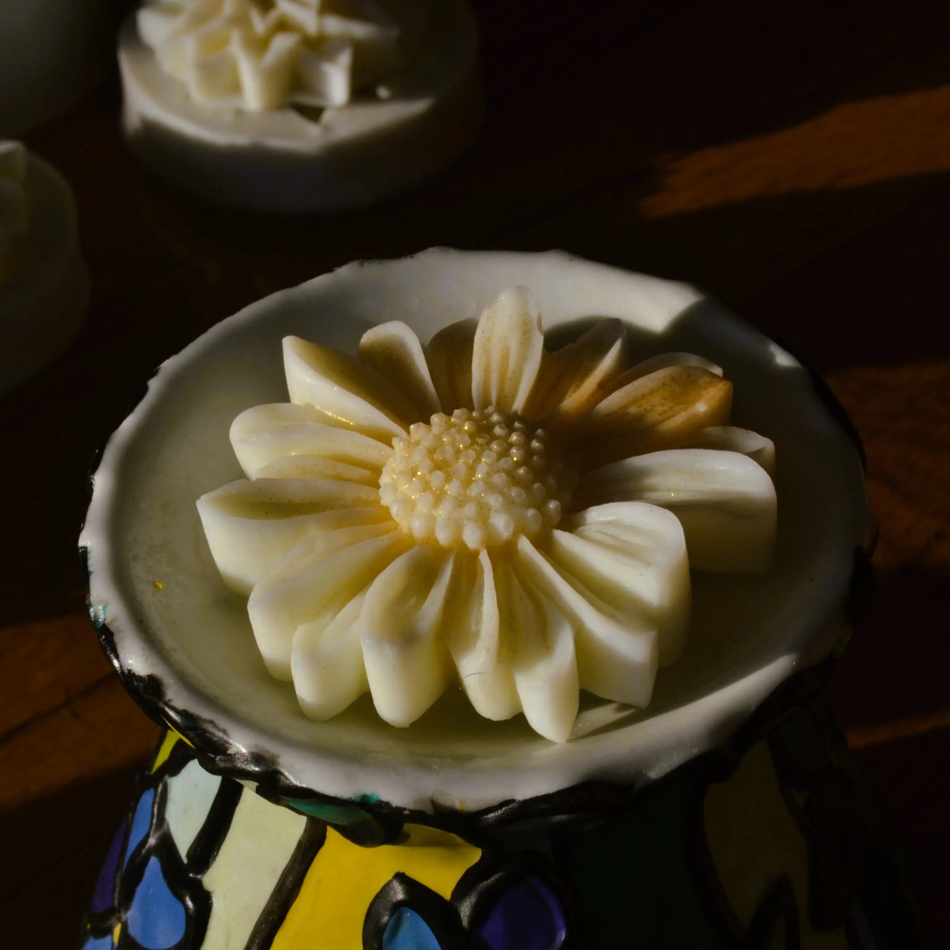 Image de Fondant parfumé aux agrumes — Marguerite | Le sens des choses – boutique artisanale de bougies parfumées végétales et savons naturels fabriqués en Charente-Maritime