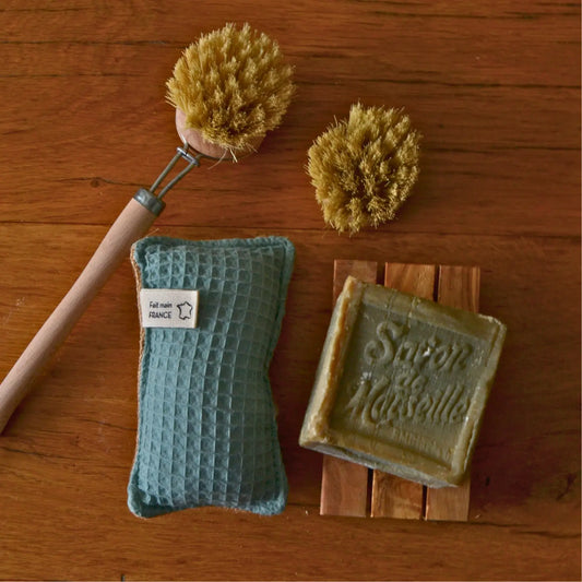 Image de Kit cuisine écoresponsable — l’essentiel zéro déchet | Le sens des choses – boutique artisanale éthique de bougies parfumées et savons naturels fabriqués en France