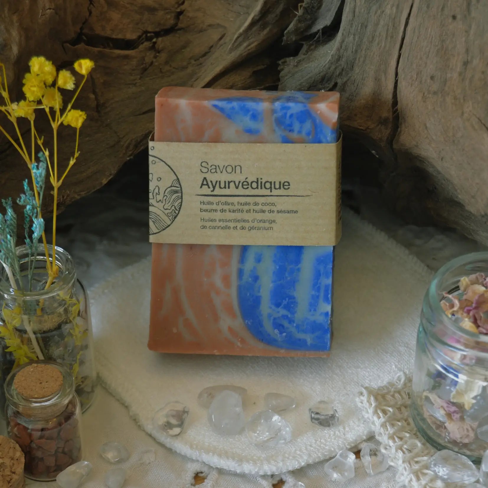 Savon ayurvédique – Création artisanale | Le sens des choses – Boutique de bougies parfumées végétales, décorations et savons