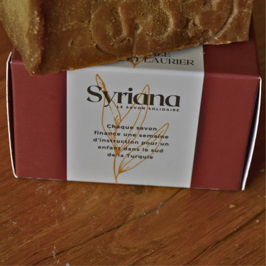 Image de Savon d'Alep traditionnel, naturel et solidaire | Le sens des choses – boutique artisanale éthique de bougies parfumées et savons naturels fabriqués en France