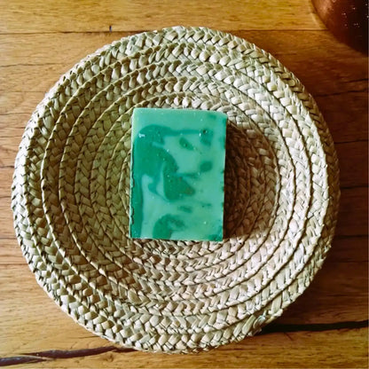 Image de Savon BIO surgras eucalyptus, menthe poivrée et pin « Nature Sauvage » | Le sens des choses – boutique artisanale éthique de bougies parfumées et savons naturels fabriqués en France